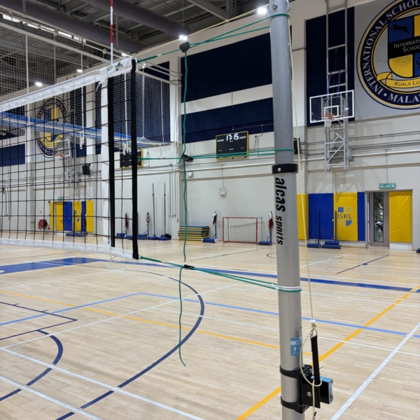 Aluminium Telescope Volleyball Post